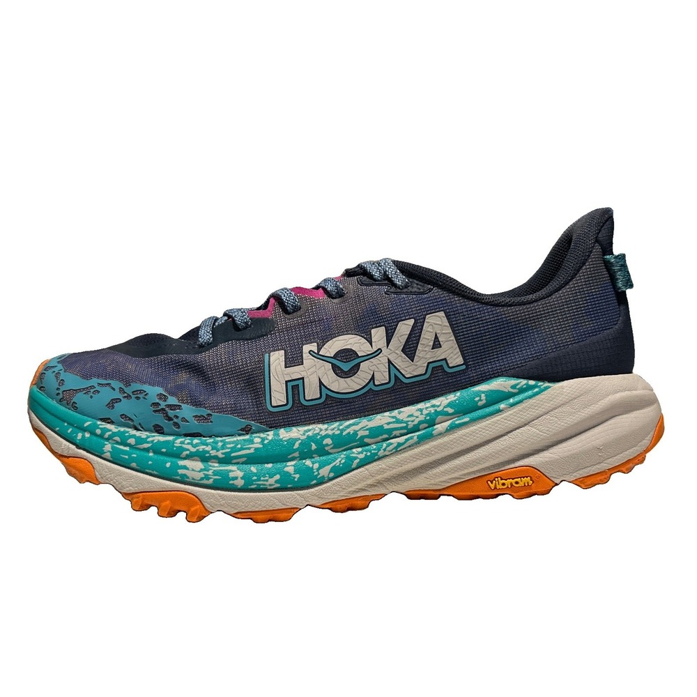 Hoka One One HOKA Speedgoat 6 Varsity Navy Meteor Women's 9.5-B - Picture 5 of 12